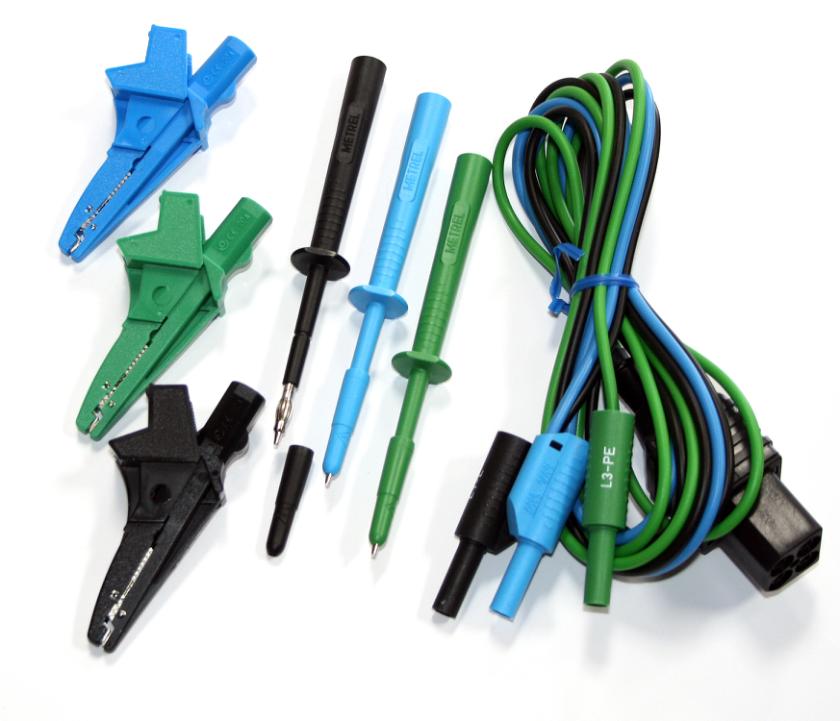 Prøveledningssæt for bl.a. fasefølgetest