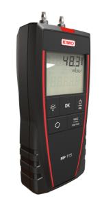 Kimo/Sauermann MP115. Differenstrykmanometer: 0…±500 mbar
