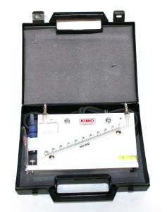 Kimo/Sauermann MT40. Urør/skrårør. Måleomr: 0...40 mmH2O.