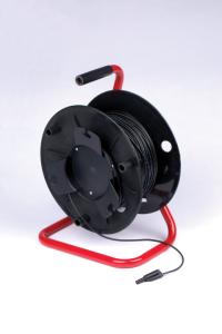 Elma kabeltromle, Sort, 50m, 1,0mm2