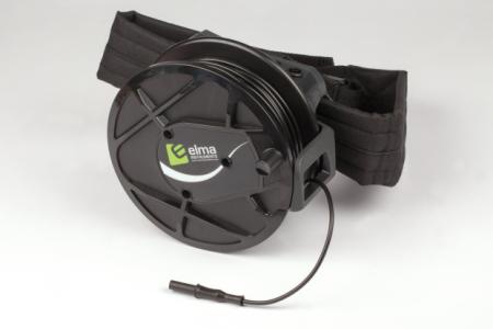 Elma B-Reel kabelrulle 30m 0.75 mm² sort