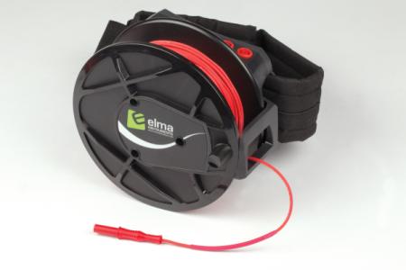 Elma B-Reel kabelrulle 50m 0.5 mm² rød