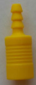 SYSTRONIK adapter til manometre, Ø5/8mm, gul