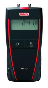 Kimo/Sauermann MP50. Differenstrykmanometer: 0...±1000Pa