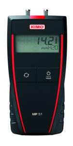 Kimo/Sauermann MP51. Differenstrykmanometer: 0...±1000mmH2O