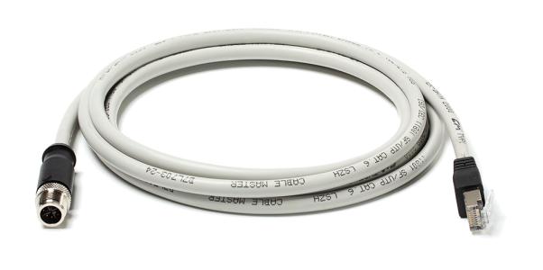 Ethernet Cable M12 to RJ45, 2 m P/N T911854ACC