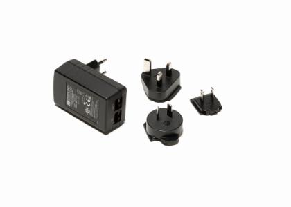 Gigabit PoE injector 16 W, with multi-plugs P/N T911183