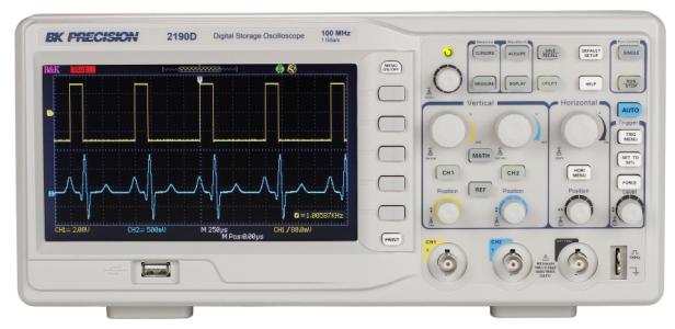 BK2190E 100 MHz oscilloskop